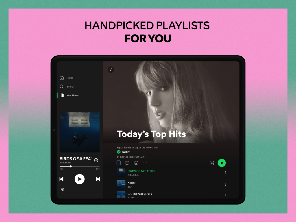 Spotify – Nhạc và podcast Mod Apk v8.10.11.96 [Unlocked][Premium]