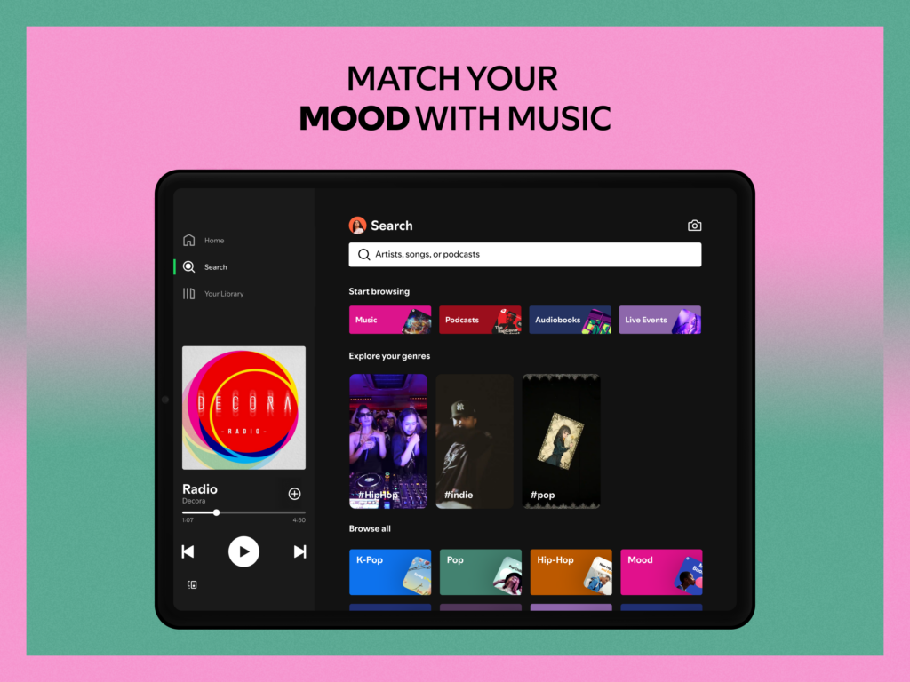 Spotify – Nhạc và podcast Mod Apk v8.10.11.96 [Unlocked][Premium]