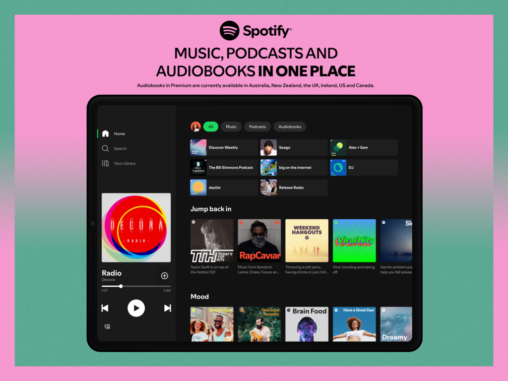 Spotify – Nhạc và podcast Mod Apk v8.10.11.96 [Unlocked][Premium]