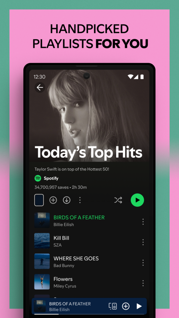 Spotify – Nhạc và podcast Mod Apk v8.10.11.96 [Unlocked][Premium]