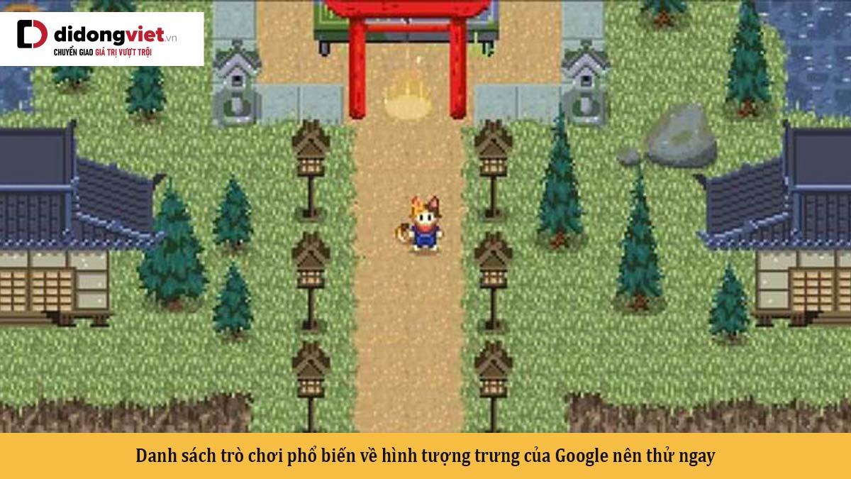 Trò chơi phổ biến về hình tượng trưng của Google