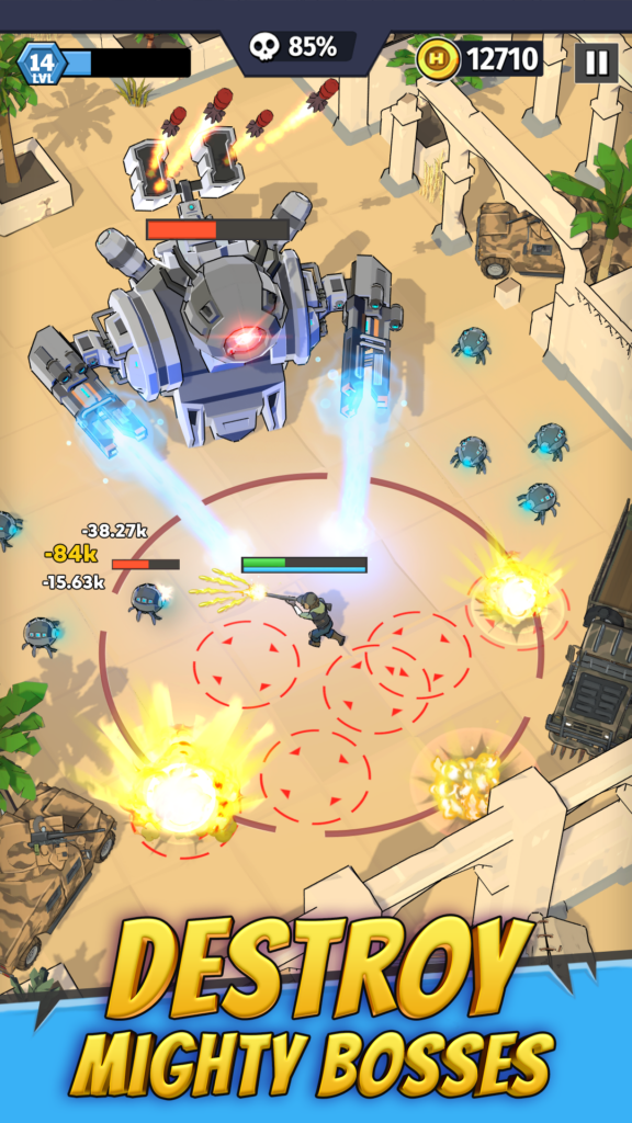 Last Hero: Shooter vs. Horde Mod APK 0.24.0.2136 [GOD MODE][DUMB ENEMY]