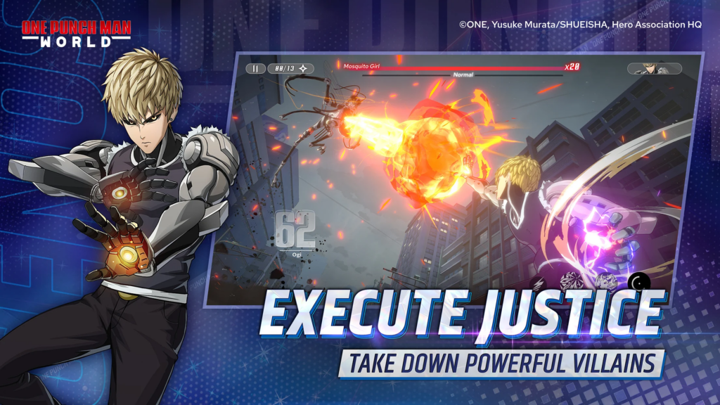 One Punch Man World Mod APK 1.1.0 [Mod Menu][Damage Multiplier][Defense Multipliers][God Mode]