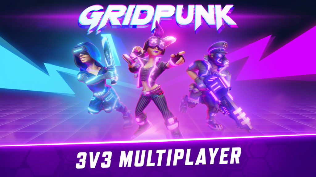 Gridpunk Battle Royale 3v3 PvP Mod APK 1.2.07 [MOD MENU][Gems/Credits Multiplier][Gems/Credits Never Decrease][Game Speed]