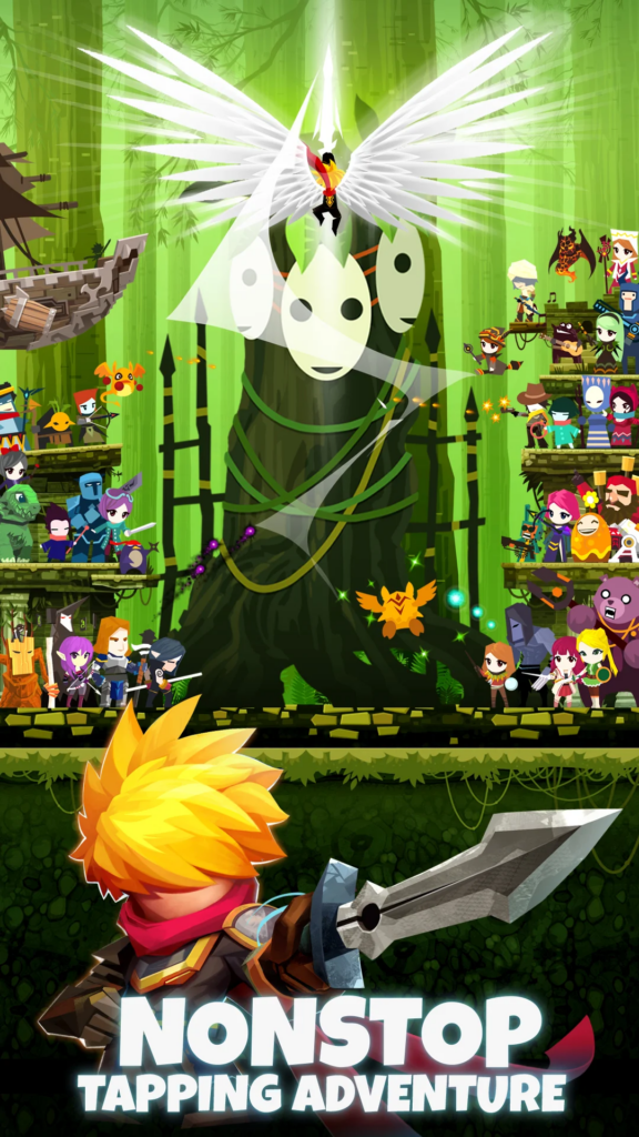 Tap Titans 2: Clicker Idle RPG Mod APK 7.5.1 [Mod Menu][Coins Never Decrease][Mana Never Decrease][VIP Features Enabled][Fairy Video Skip]